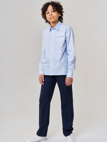 Миниатюра Рубашка для мальчика арт.3051 с орнаментом